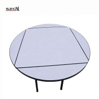 SD-41 Banquet Restaurant Plywood Round Square Folding Table