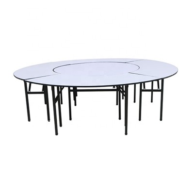 Folding Round Wooden Banquet Table SDB-40