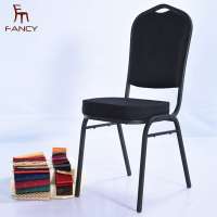 Quality strong stacking metal hotel banquet chair hospitality chair